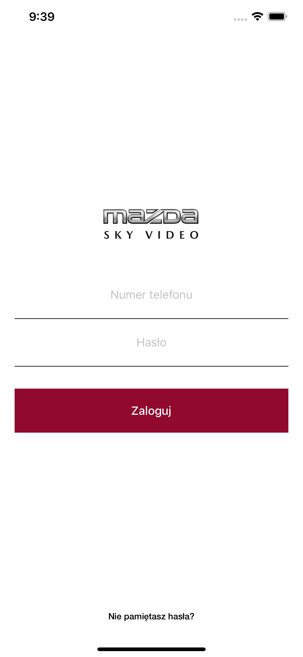 MAZDA Sky Video