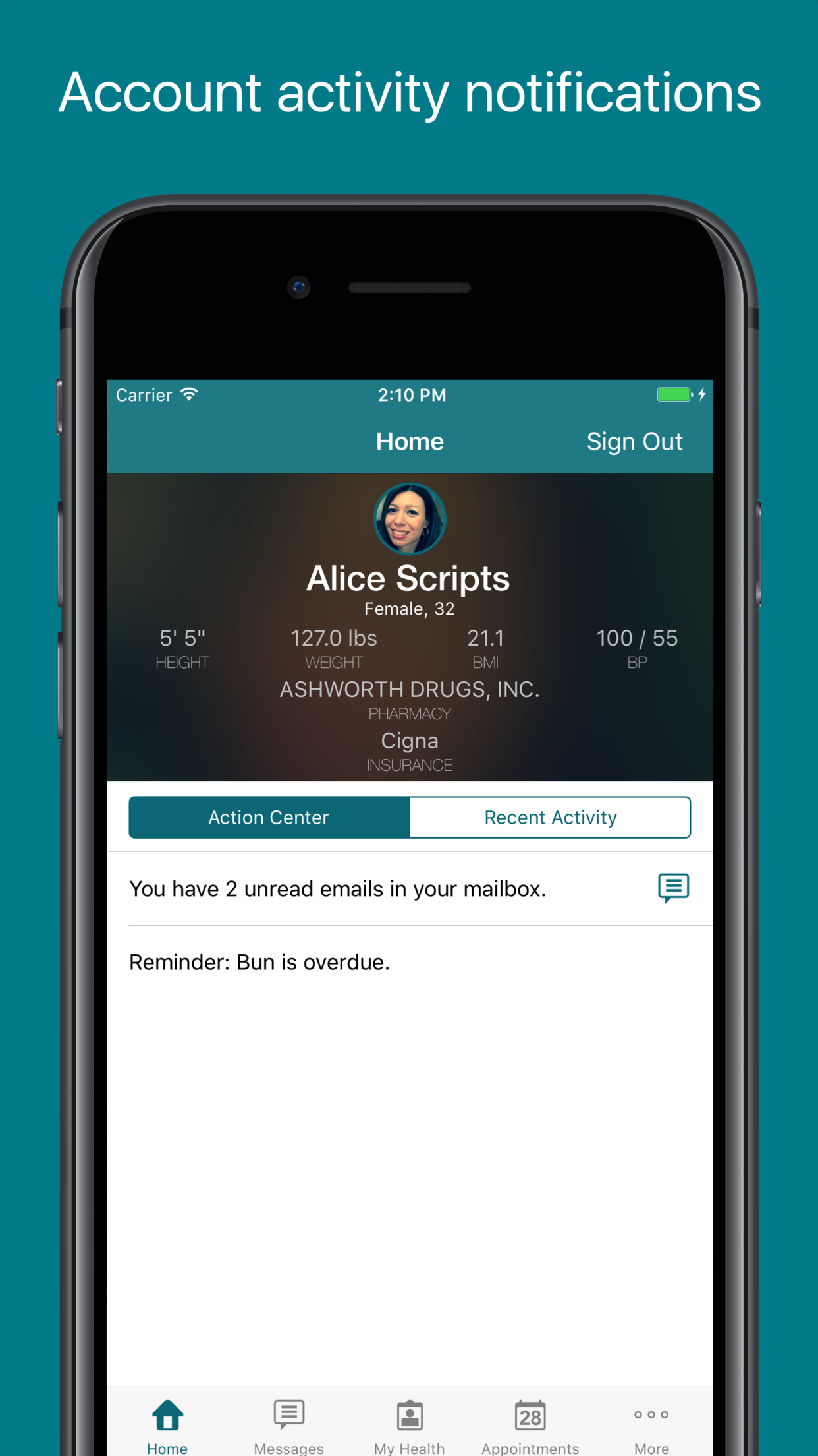 FollowMyHealth® screenshot 1