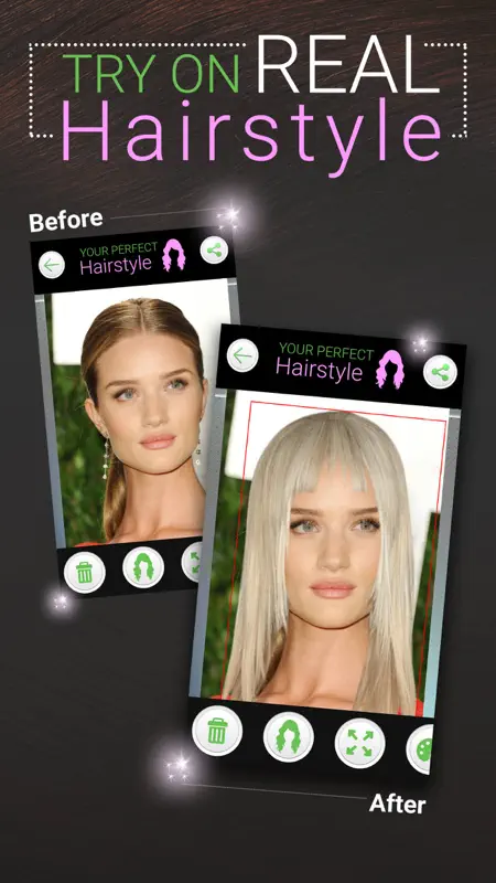 Perfect Hairstyle:Hair Cut PRO screenshot 1 of 7