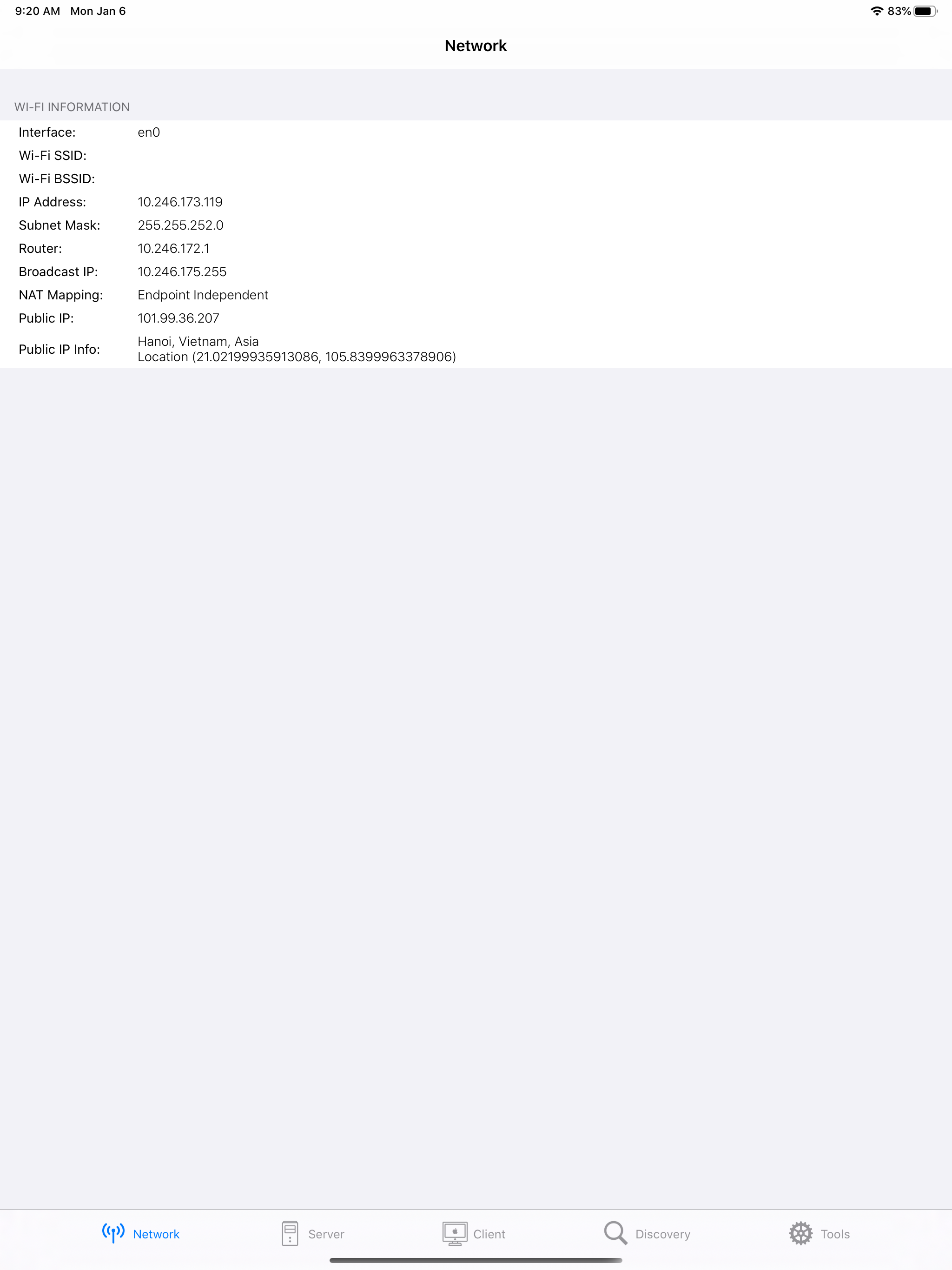 Network Checker