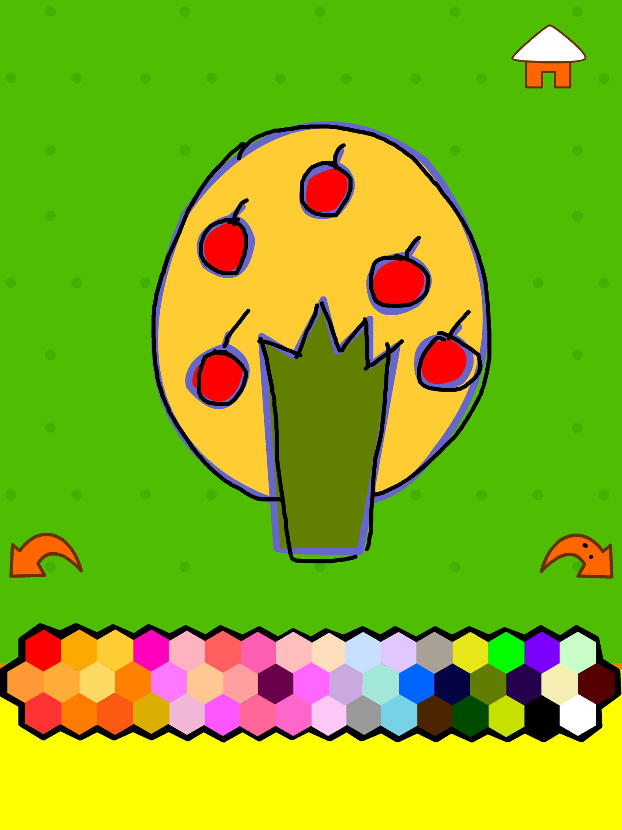 draw flowers-flowers coloring screenshot 6