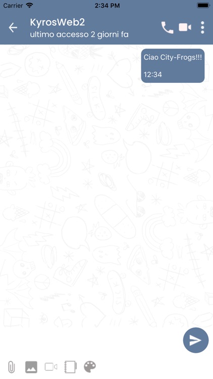 City-Frogs Messenger