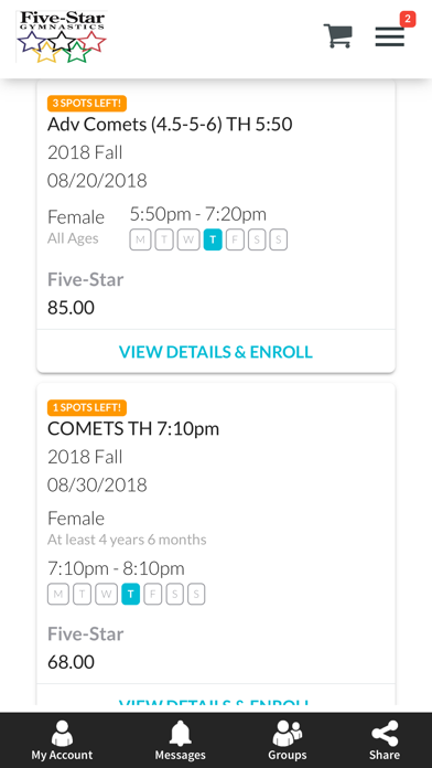 App screenshot
