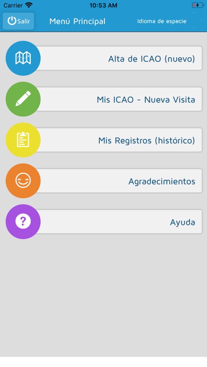 ICAO Grupo de Aves Marinas