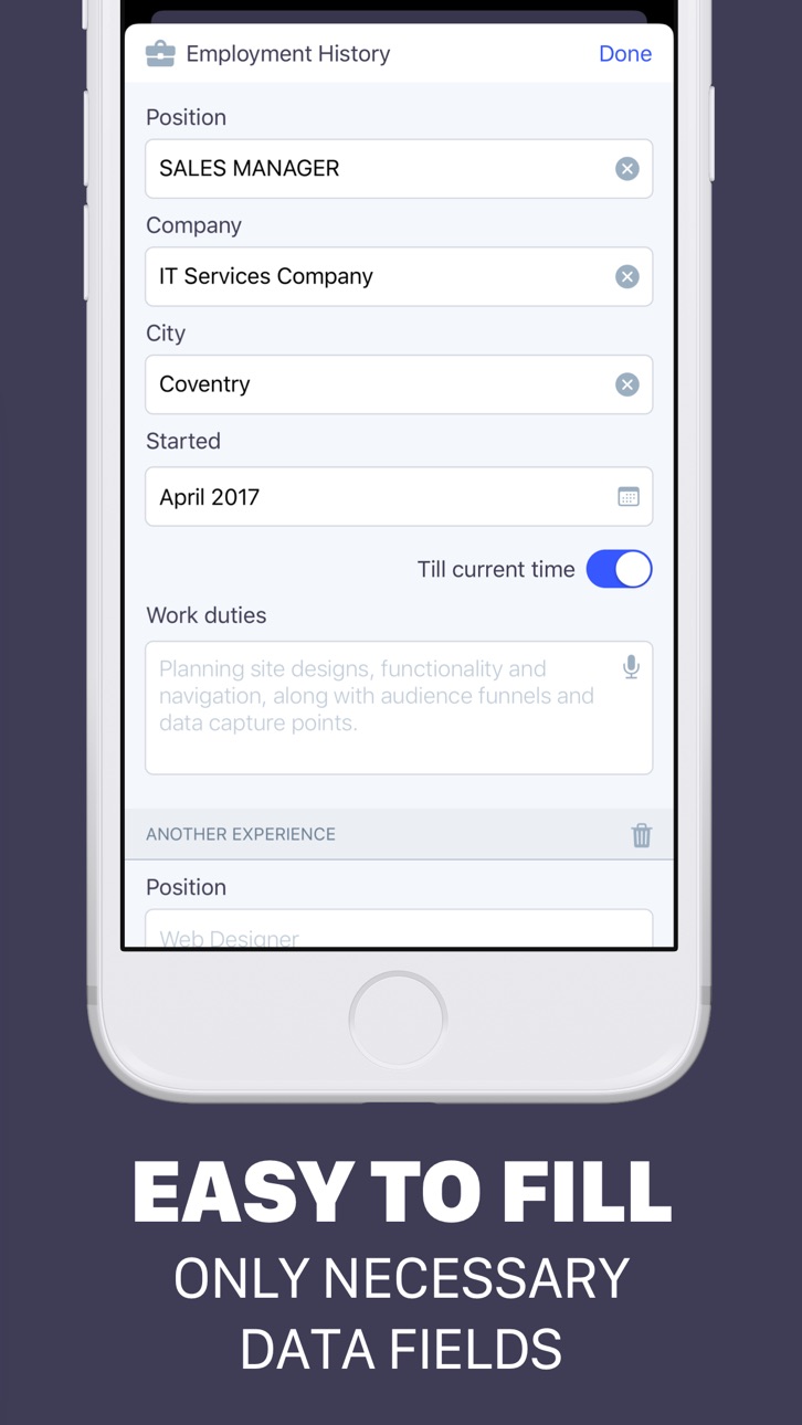 iPhone screenshot
