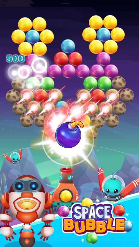 #4. Bubble Shooter - Space (iOS) 由: Loc Doan
