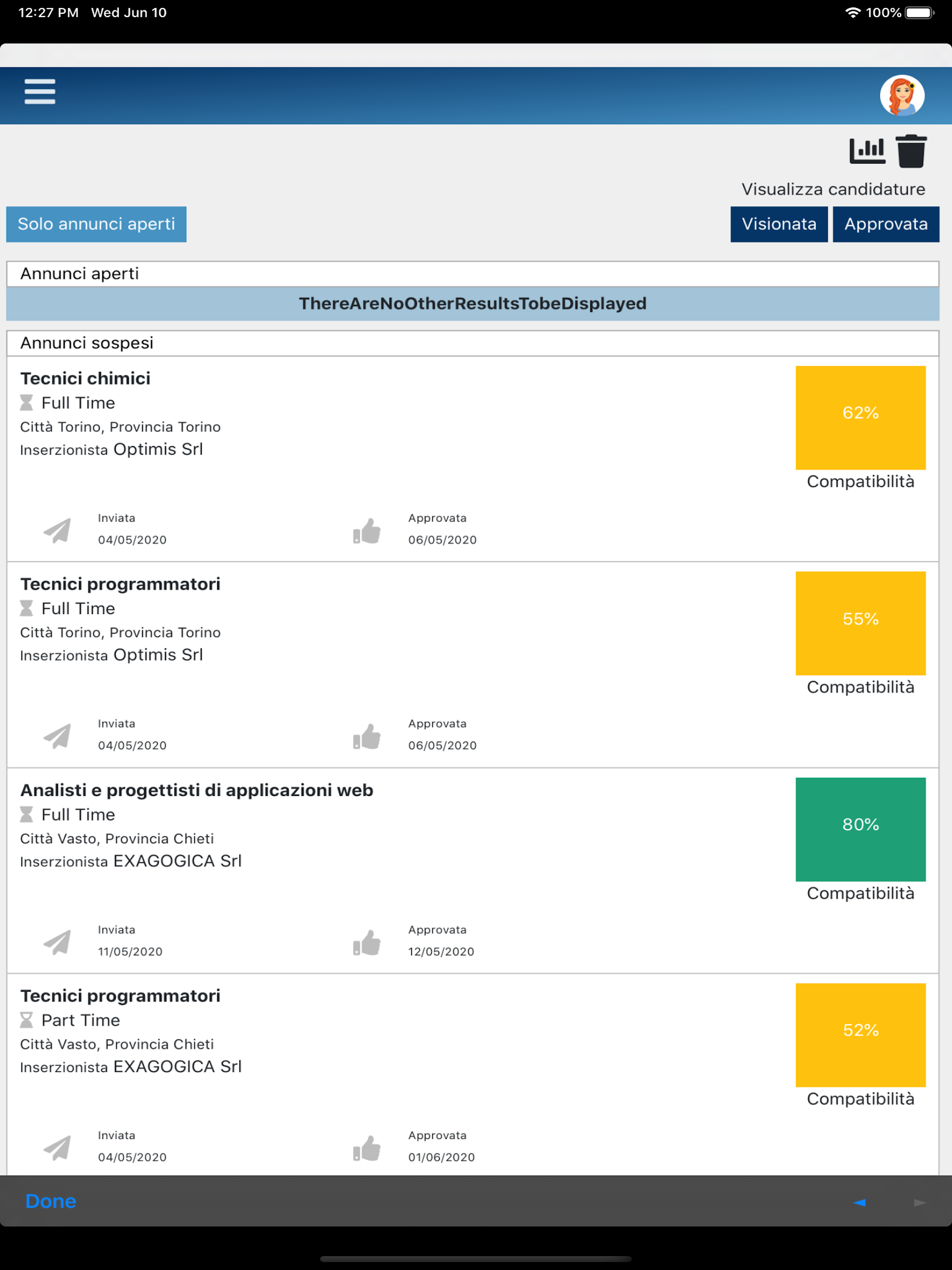 eCampus WorkApp screenshot 6