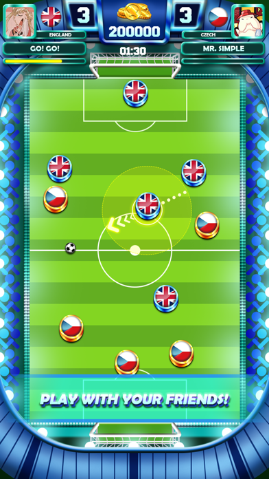 Screenshot #1 pour Slide Soccer Strategy
