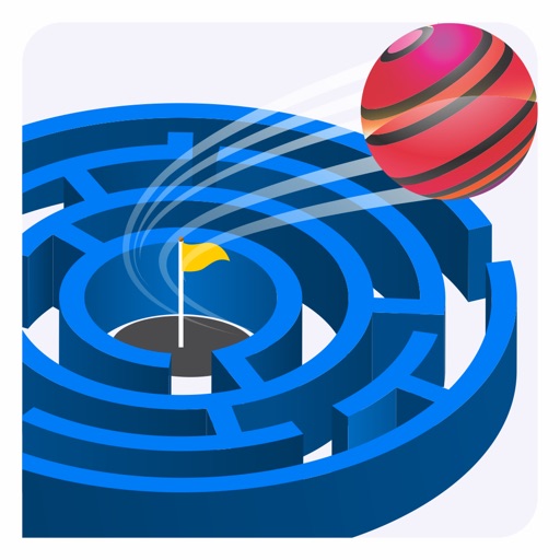 Maze+ amaze rolling paint 3D icon