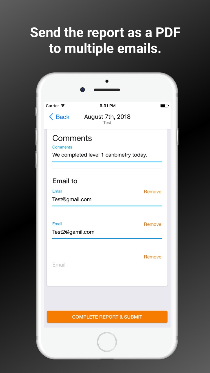 iPhone screenshot