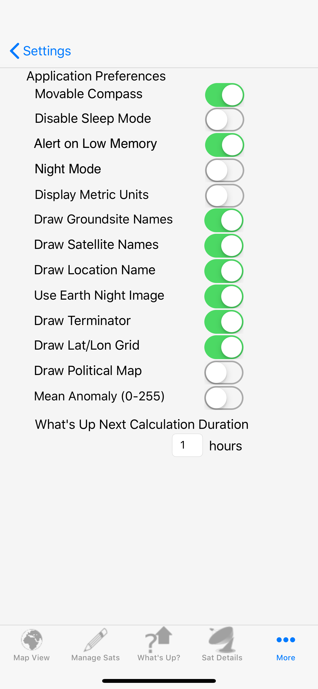 Satellite Tracker