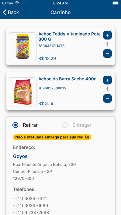 App screenshot