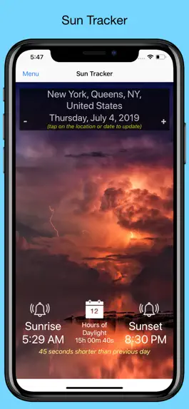 Game screenshot Sun Tracker - sunrise & sunset mod apk