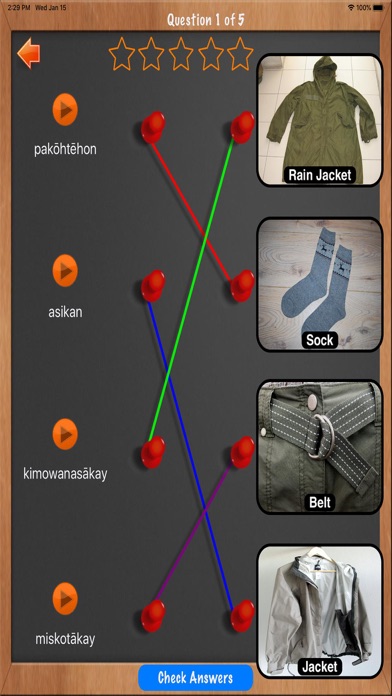 Screenshot #1 pour Learn RE Swampy Cree