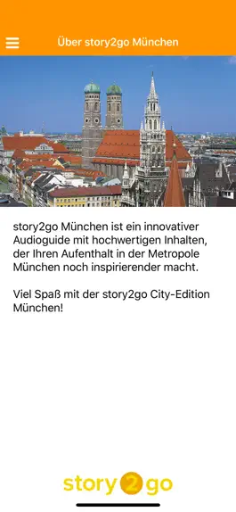 Game screenshot Audioguide story2go München apk