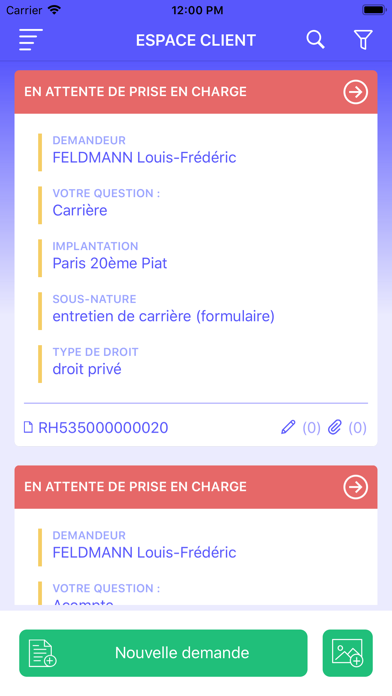 App screenshot