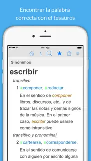 diccionario español. iphone screenshot 2