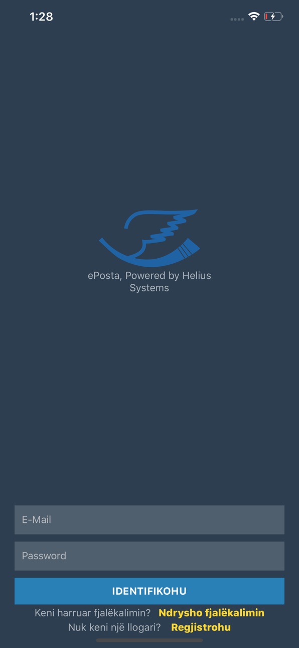 iPhone screenshot
