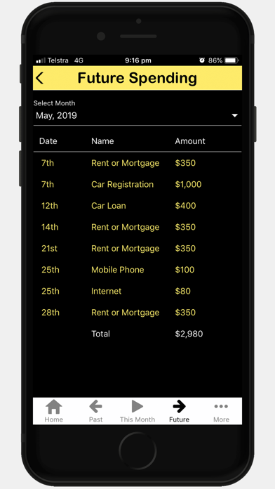 Your Spending Screenshot 8 of 8