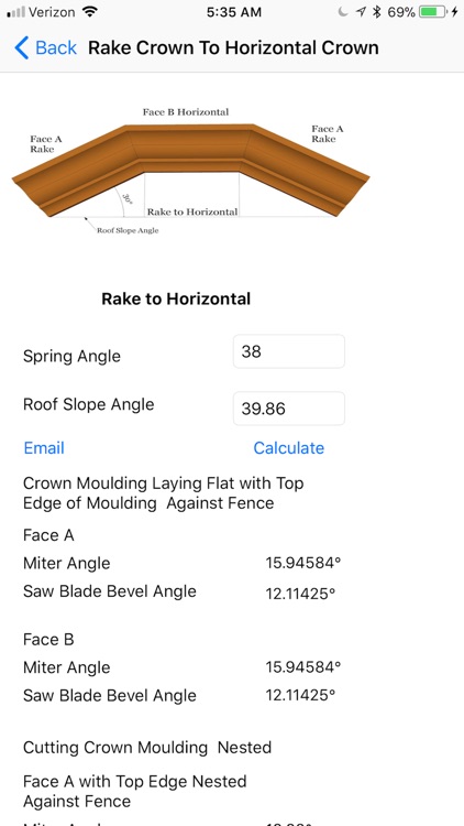Crown Molding Tools screenshot-4