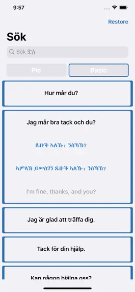 Game screenshot Tigrigna Svenska apk