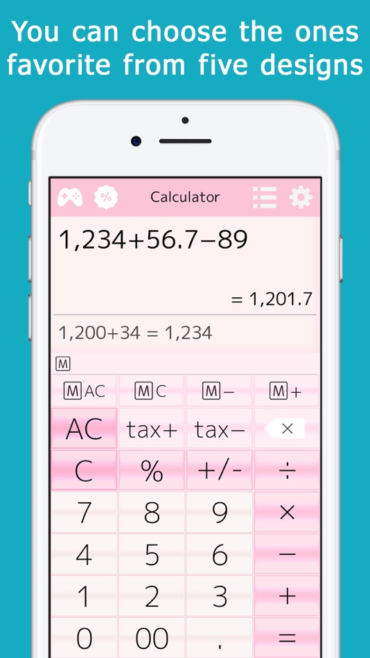 #5. Calculator++F (iOS) 由: YUTAKA KENJO