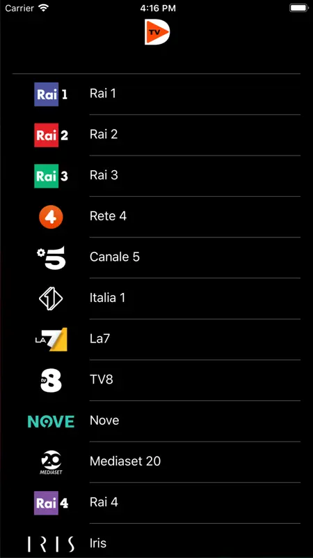 DTV - TV Italia screenshot 2 of 6