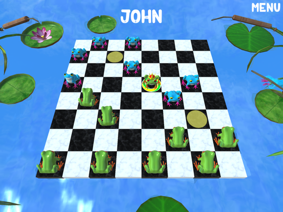 Frog Checkers 3D
