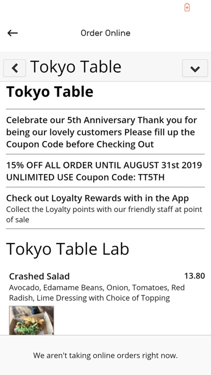 Tokyo Table