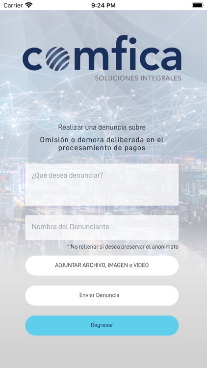 COMFICA Línea Ética screenshot-3