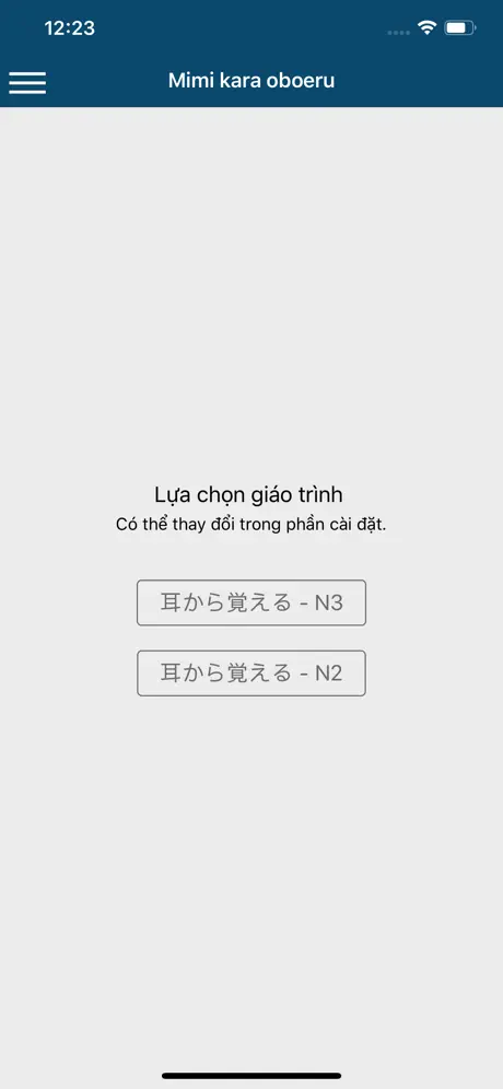 Học tiếng Nhật Mimikara