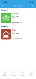 GarageDoorBuddy Monitor screenshot #1 for iPhone