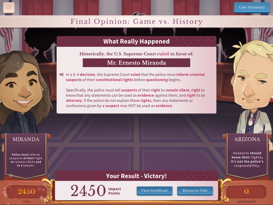 #9. Argument Wars (iOS) 由: iCivics, Inc.