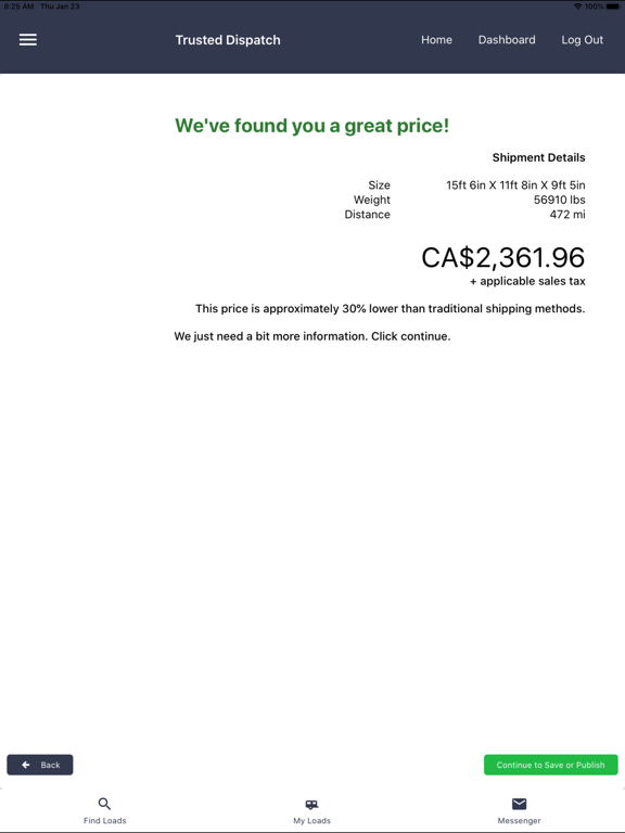 Screenshot #6 pour Trusted Dispatch