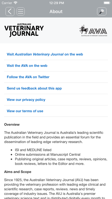 How to cancel & delete Australian Veterinary Journal from iphone & ipad 3
