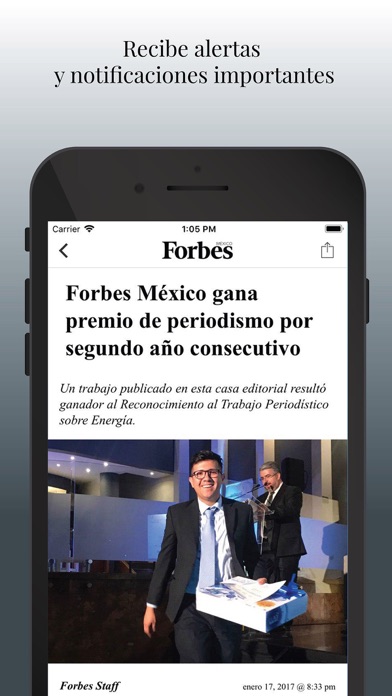 Forbes México Screenshot