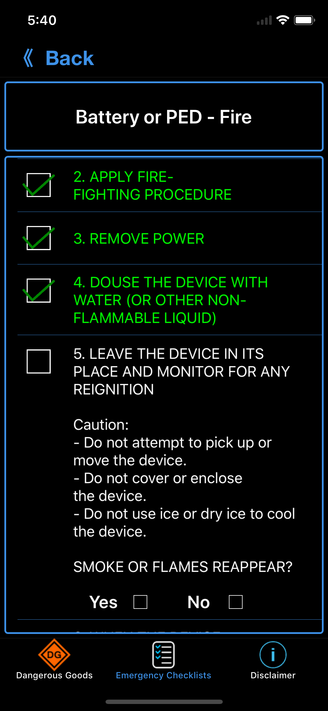 Pilot Dangerous Goods screenshot 3