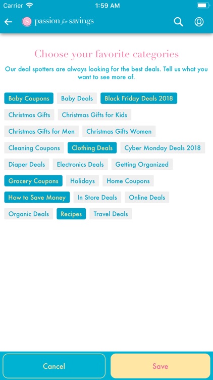 Passion For Savings screenshot-3