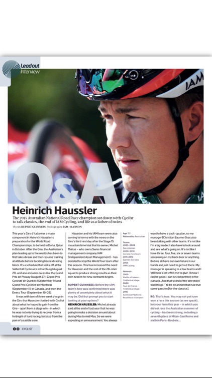 Cyclist Australia Magazine screenshot-4