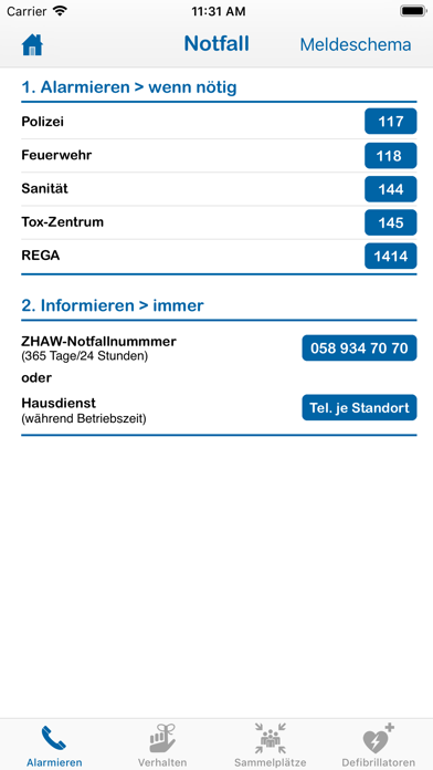 ZHAW LSFM Screenshot