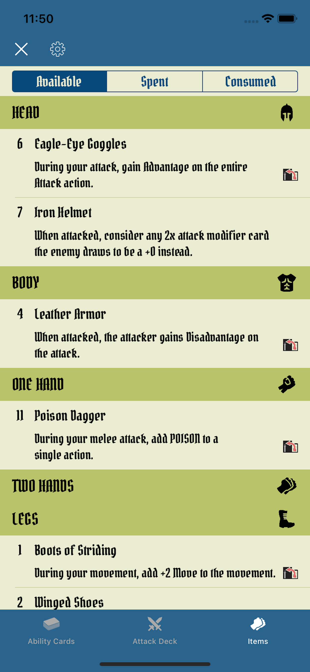 Gloomhaven Fight Companion