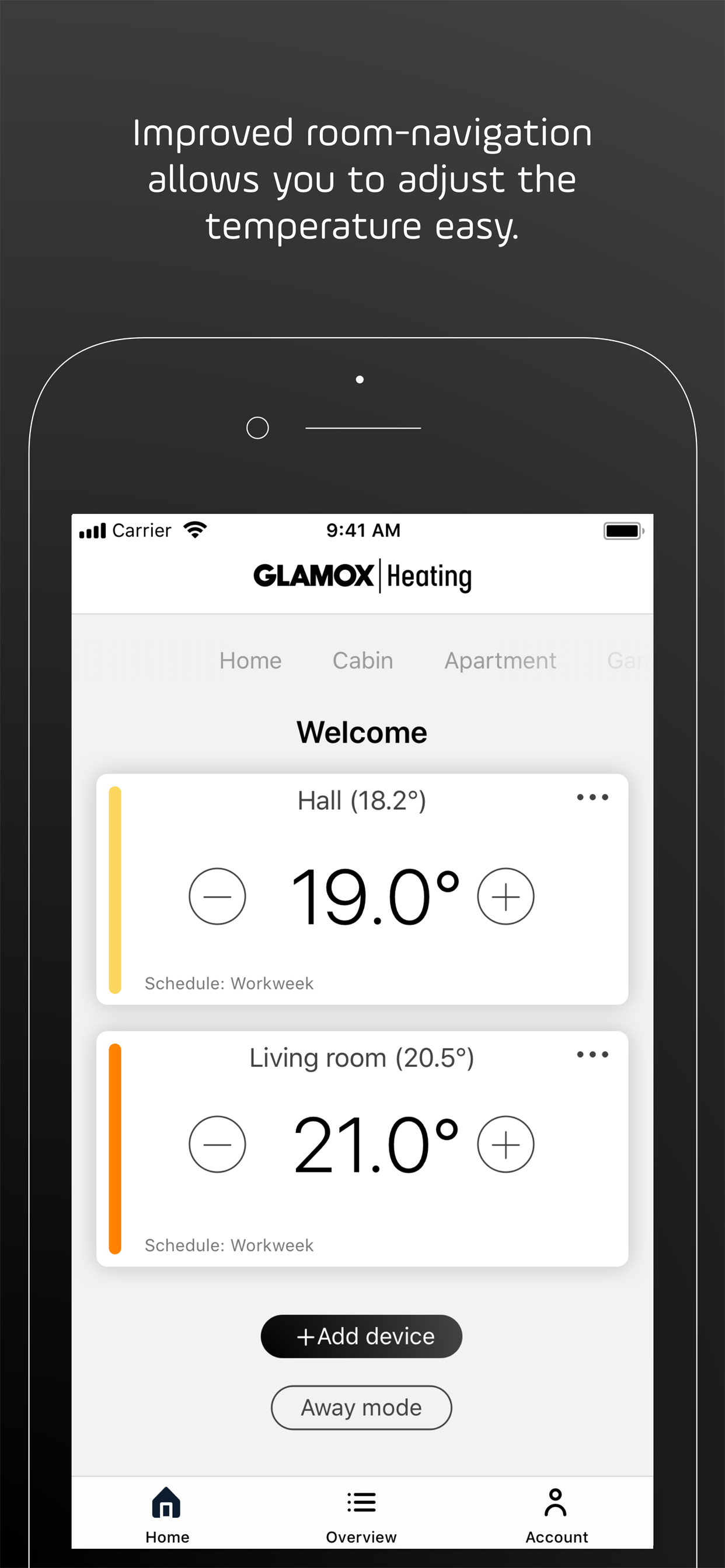 GLAMOX heating