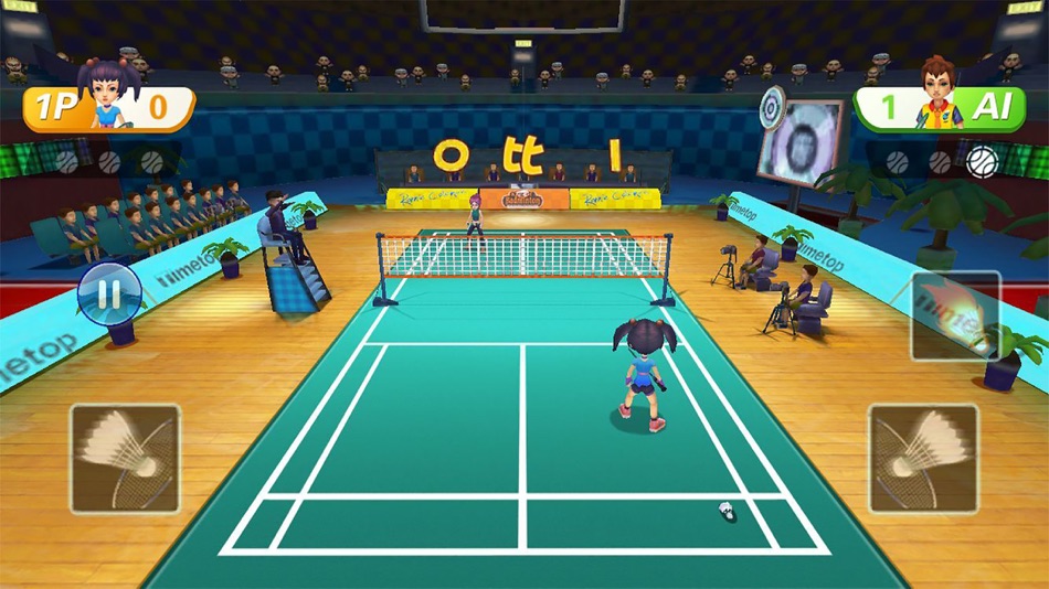 #5. 体感羽毛球 (iOS) 由: Guangzhou Shuangdong Technology Co., Ltd.