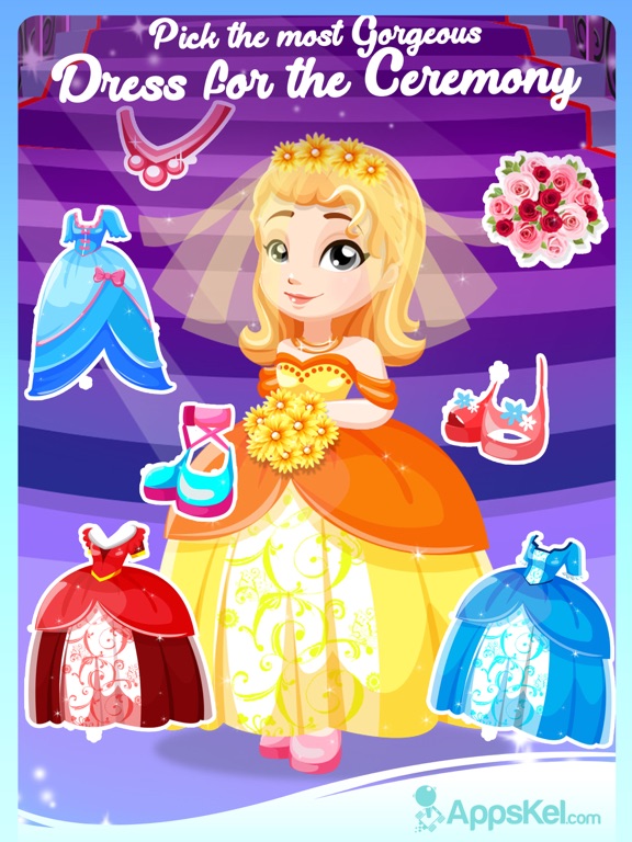 Screenshot #6 pour Little Princess Weding Bride