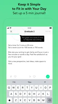 WriteUp - Guided Daily Journal iphone bilder 1