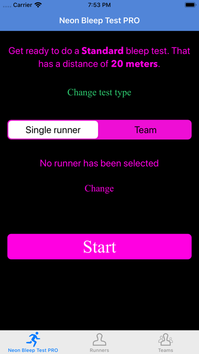 Neon Bleep Test PROのおすすめ画像1