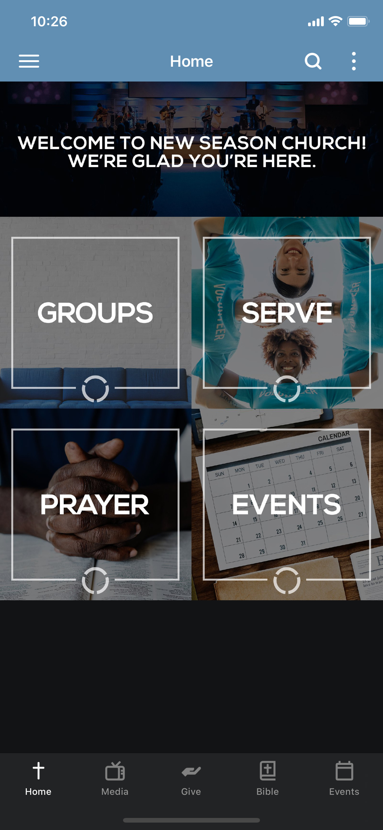 New Season Church App