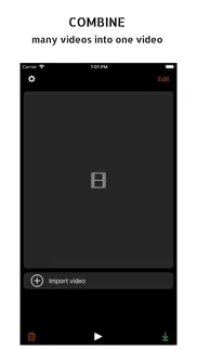 merge videos - compilation iphone screenshot 1
