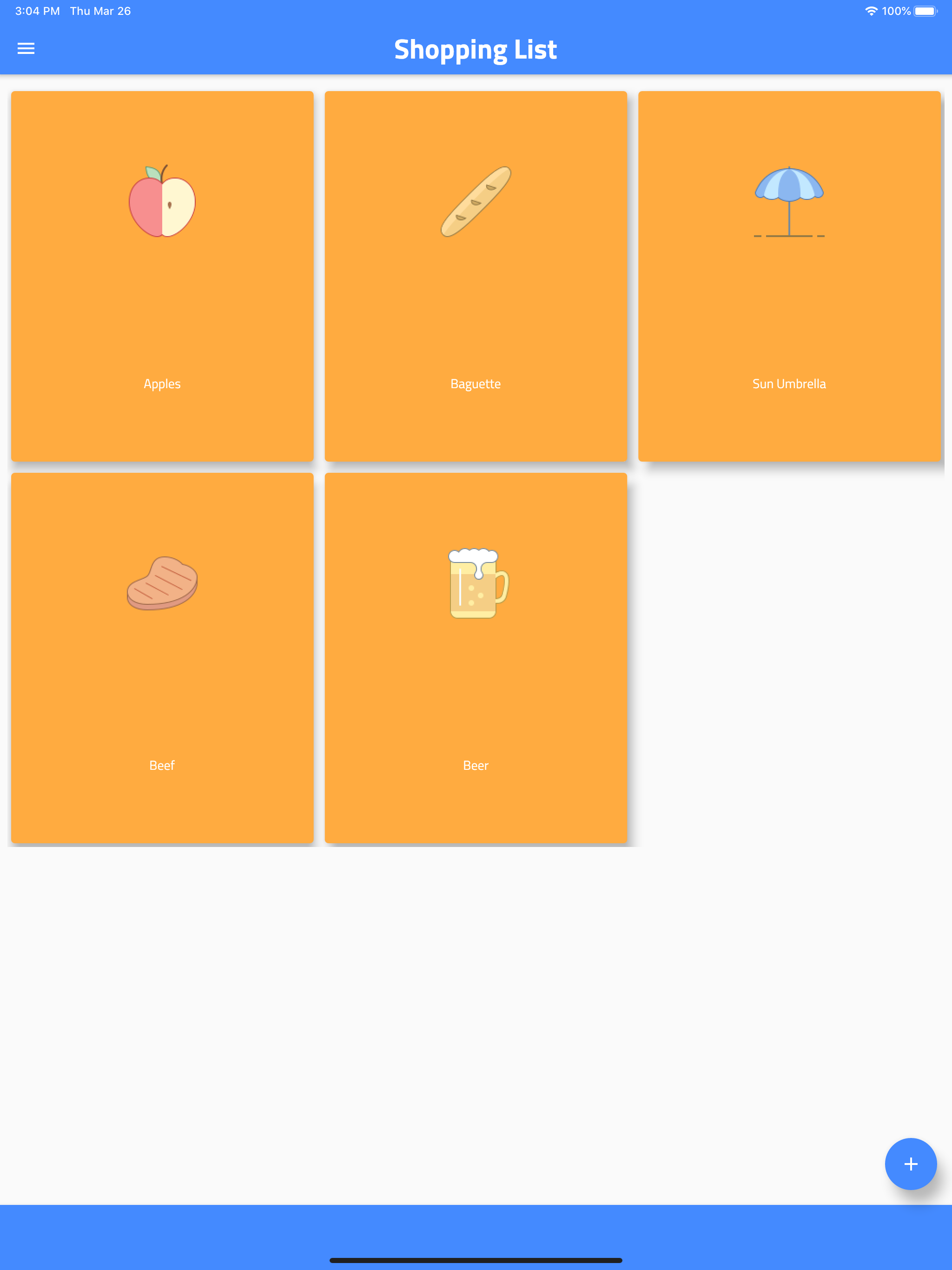 Shopping Buddy - Shopping List