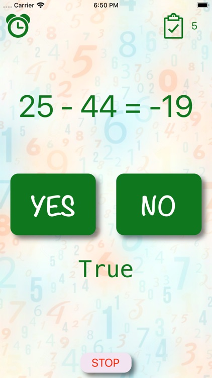 Method of teaching arithmetic